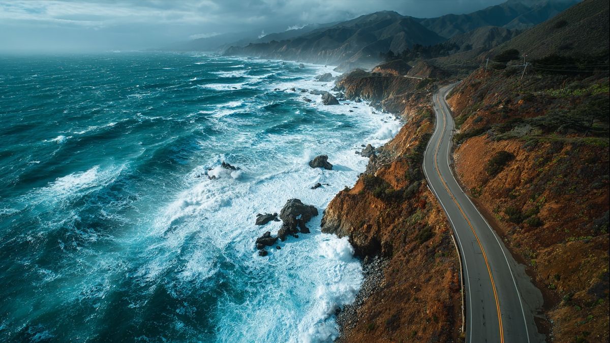 Comment la route du littoral résiste-t-elle aux risques naturels ?