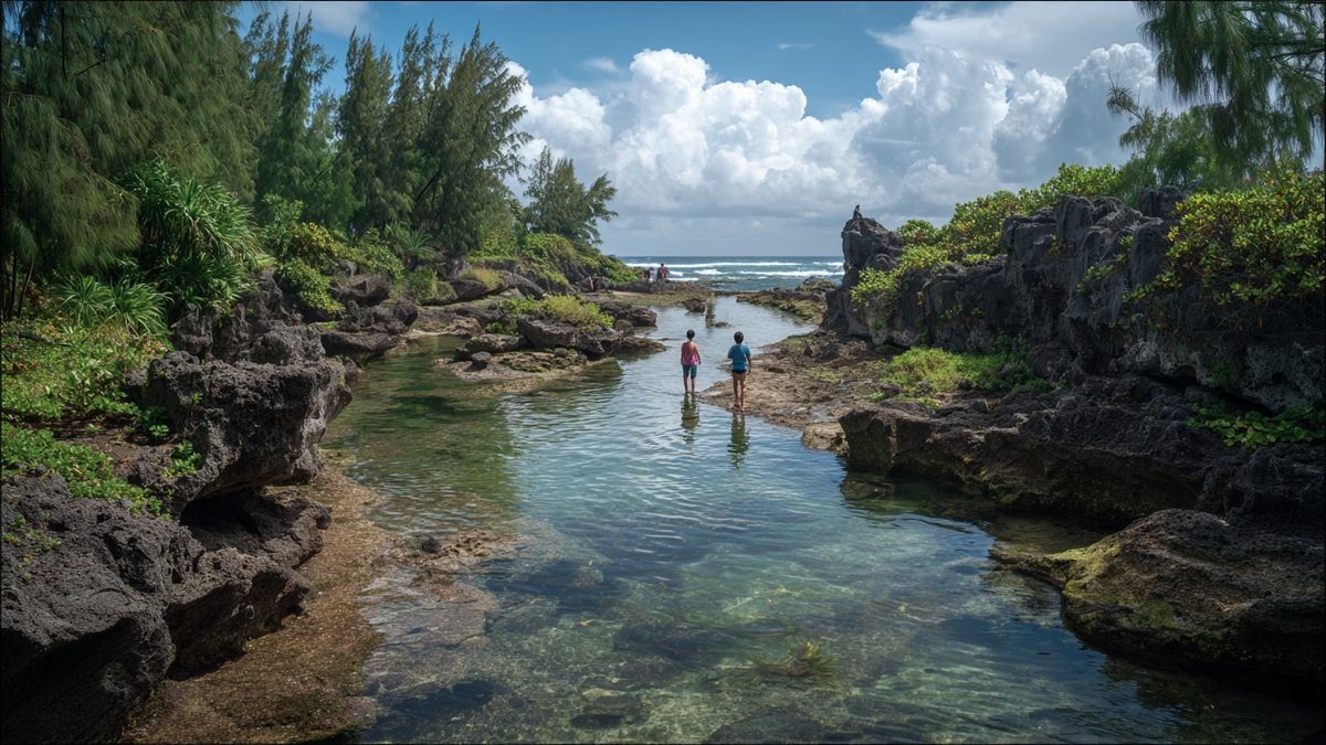 Quelles sont les randonnées les plus courtes et adaptées aux jeunes enfants à La Réunion ?