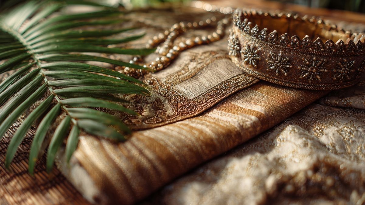 Quels habits de mariage et accessoires sont valorisés à La Réunion ?